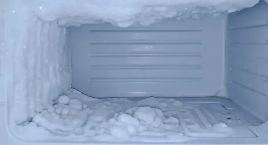 Freezer Frost Buildup Freezer Frost Buildup