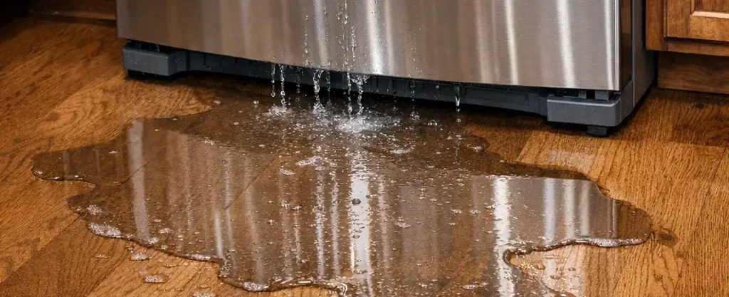 refrigerator leaking water